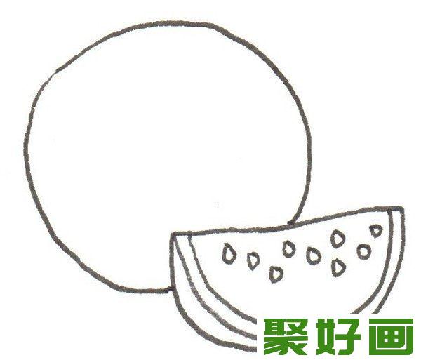 卡通画  西瓜