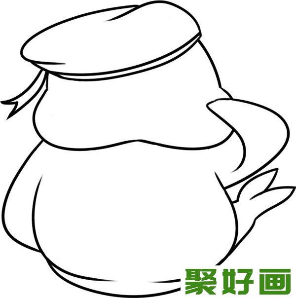 卡通画 小小海军