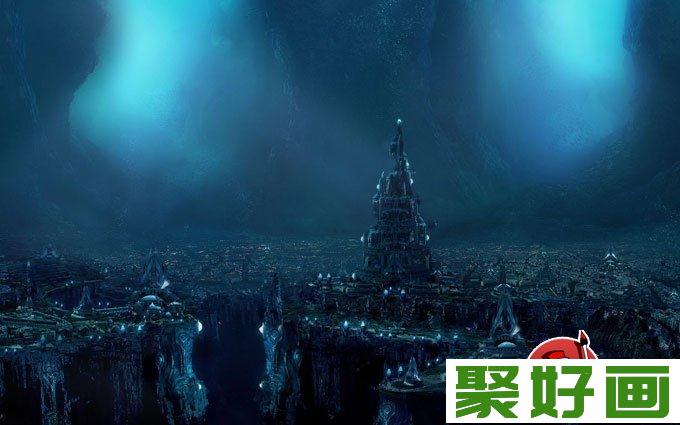 未来世界奇幻画和科幻场景图片5