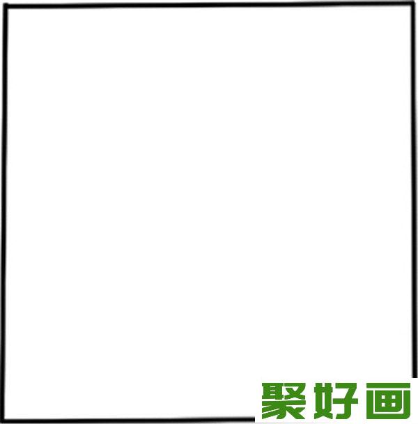 简笔画     公鸡  画一个正方形