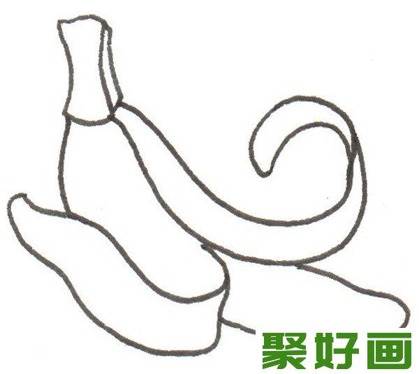 卡通画   香蕉肉