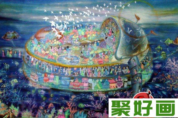 优秀少儿科幻画作品-精选儿童科幻画