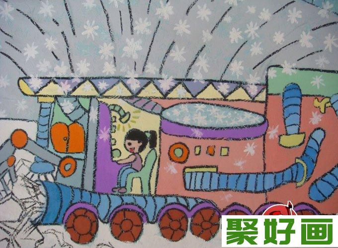 小学生科幻画作品：儿童科幻画图片大全