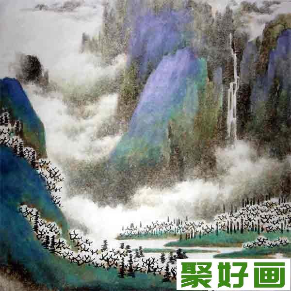 国画教程：山水画作画步骤解析