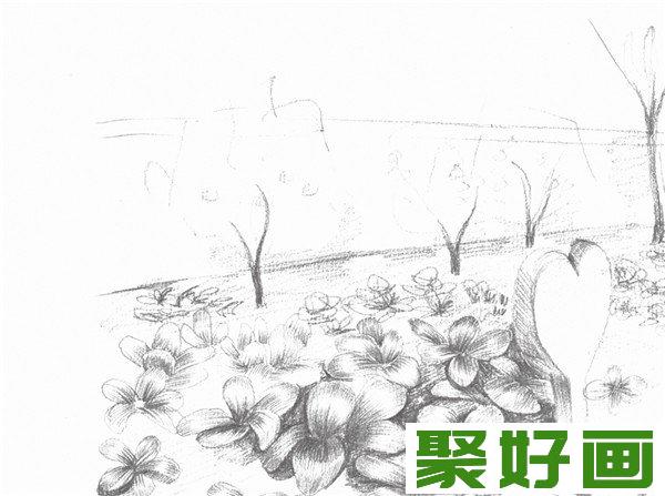 蔬菜园林绘画