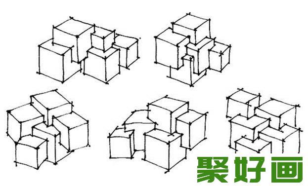 立体形象的表现结构