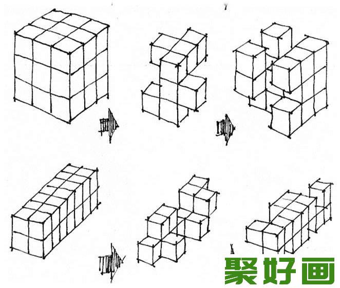 绘画的结构与立体形象表现