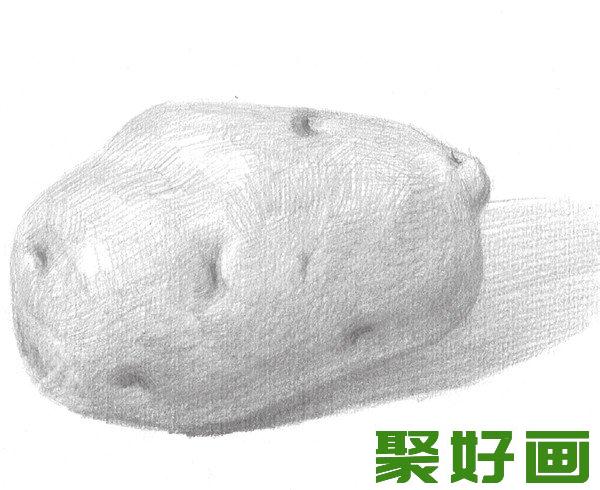 素描土豆小洞