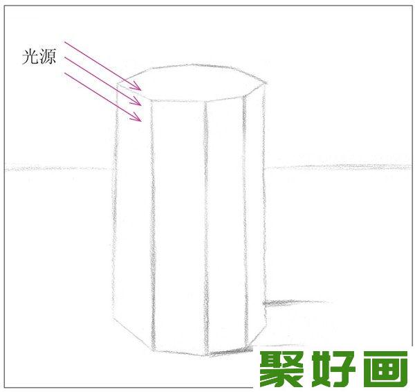 素描八棱柱技巧