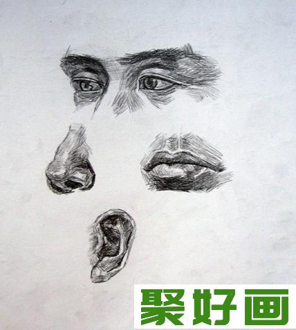 素描头像中如何画好人物的嘴型