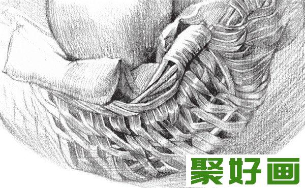 素描苹果深入刻画