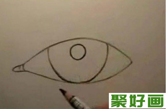 18个步骤教你用铅笔画眼睛手绘素描教程（2）