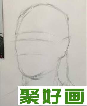 女中年素描头像教程详解