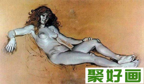 欧洲女性人体油画，古典人物油画教程（5）