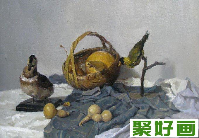 学习油画入门,油画图片作品