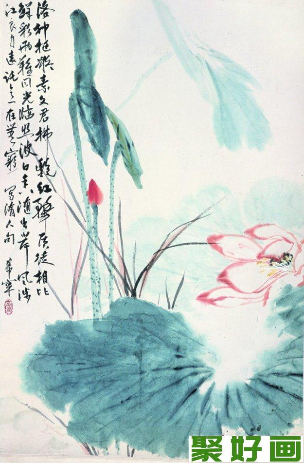 于希宁花鸟画