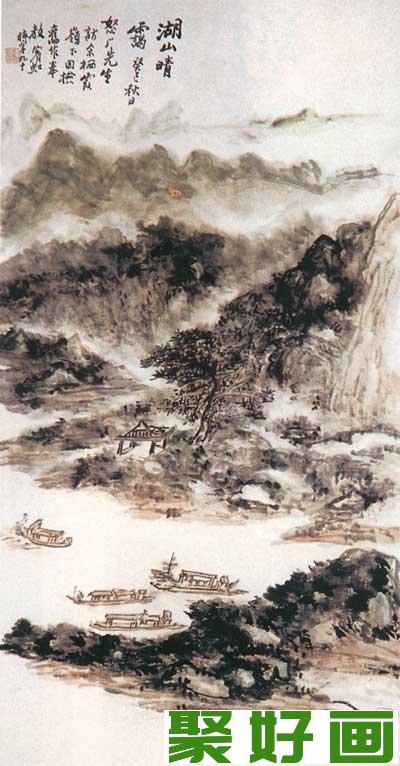 国画大师黄宾虹绘画作品