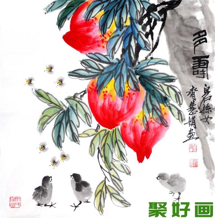 齐慧娟国画作品欣赏