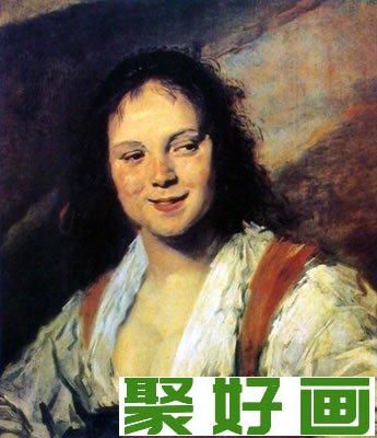 弗兰斯人物肖像画吉卜寨女郎 