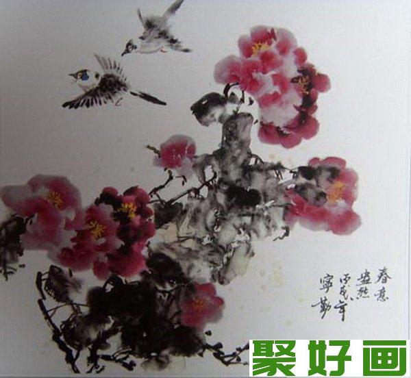 国画之花鸟画大师王宁勤作品欣赏