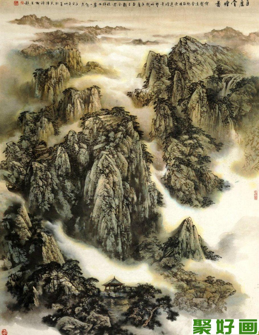 陈钢山水画