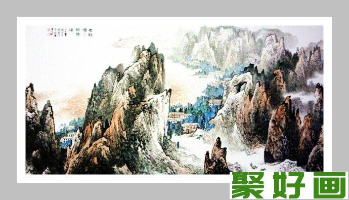 董吉泉山水画