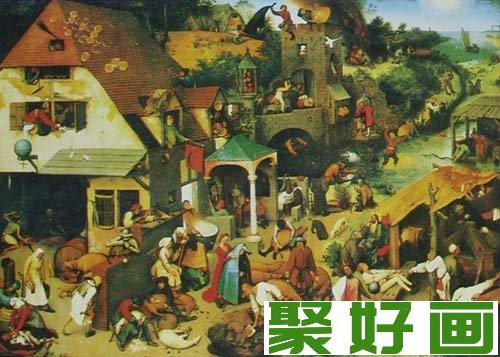 情景<a href=../zhonglei/youhua/ target=_blank class=infotextkey><a href=../zhonglei/youhua/ target=_blank class=infotextkey>油画</a></a>：尼德兰的寓言