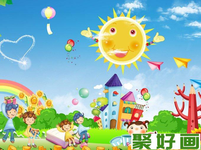 幼儿园布置中的墙饰手绘画画图案素材（7）