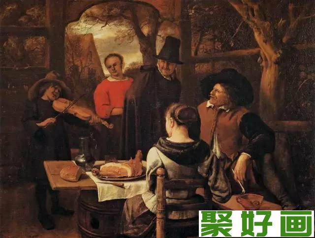 《进餐》（1650）