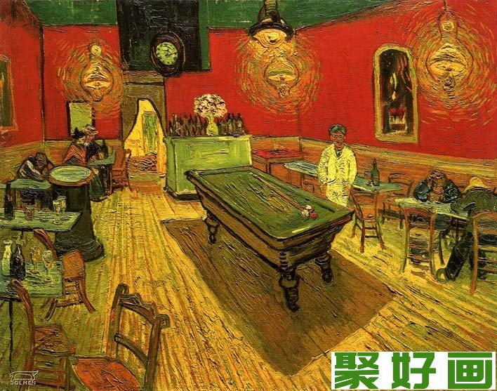 《夜晚的咖啡馆》