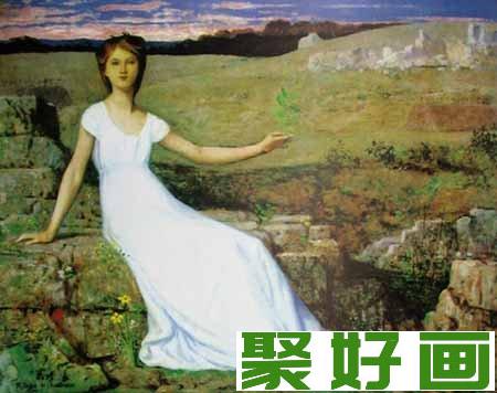 女性人物<a href=../zhonglei/youhua/ target=_blank class=infotextkey><a href=../zhonglei/youhua/ target=_blank class=infotextkey>油画</a></a>：希望 