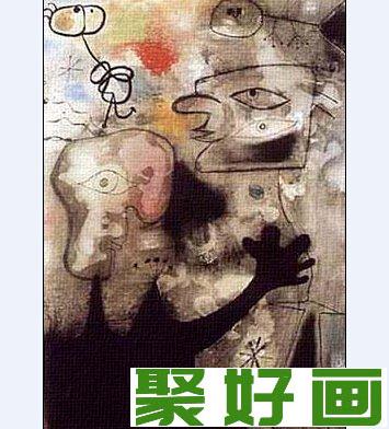 胡安·米罗超现实主义绘画作品