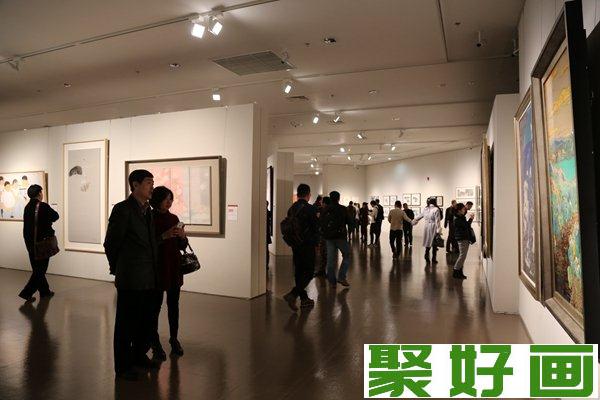 第五届全国青年美术作品展览现场