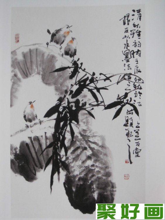 李根友花鸟画欣赏图