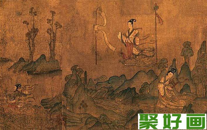 顾恺之《洛神赋图》局部高清大图04