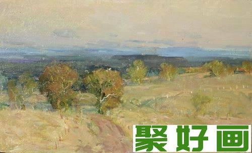 杨鸣山风景油画