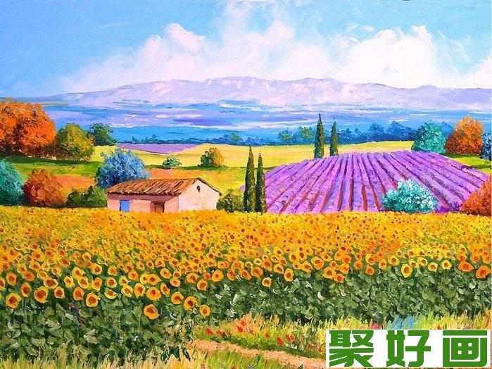 普罗斯旺风景<a href=../zhonglei/youhua/ target=_blank class=infotextkey><a href=../zhonglei/youhua/ target=_blank class=infotextkey>油画</a></a>