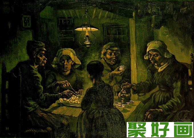 梵高作品《吃土豆的人》