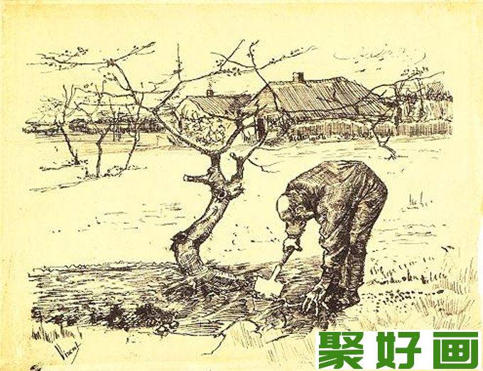 梵高人物版画欣赏高清组图7