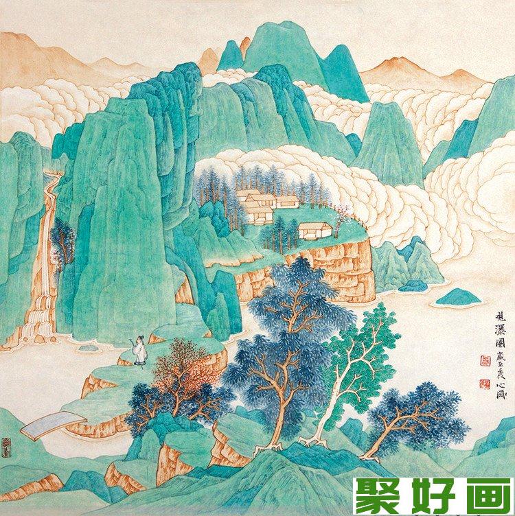 王心刚山水画