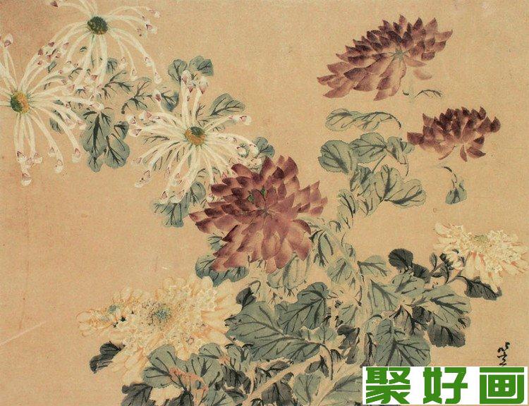 吴笠仙花鸟画赏析