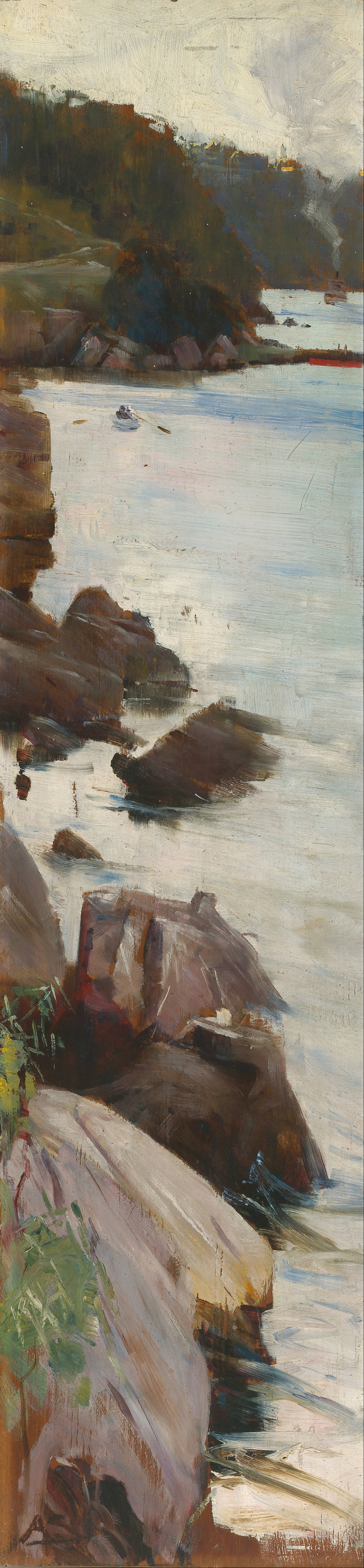 阿瑟·斯切特 (Arthur Streeton) Sirius Cove