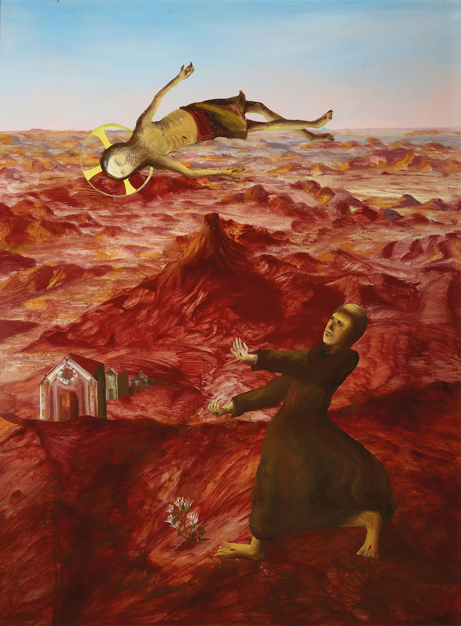 西德尼·诺兰（Sidney Robert Nolan） St Francis receiving the stigmata