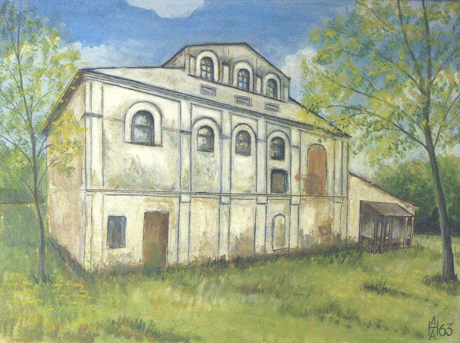 Kobrin synagogue 1963