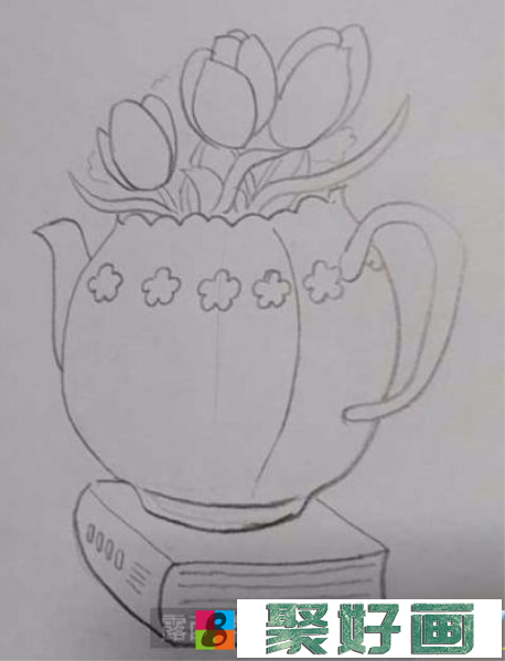 花瓶的画法