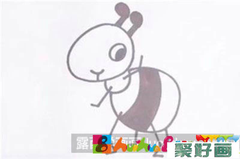 儿童画教程：教大家画蚂蚁
