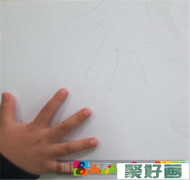 儿童画教程：我的小手