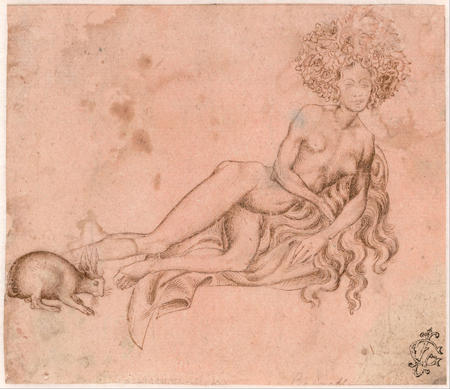 Antonio Pisanello 安东尼奥·皮萨内洛素描作品:Allegory of Luxuria