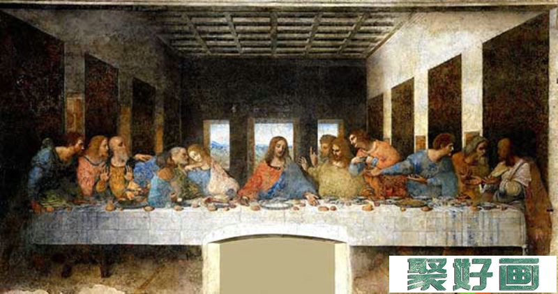 达芬奇最著名的画《最后的晚餐》