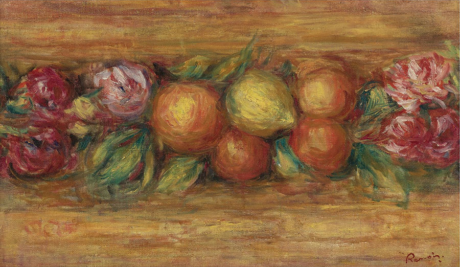 PANNEAU DE FRUITS ET FLEURS